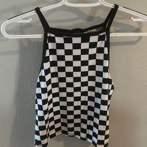 Checkered Tank Top